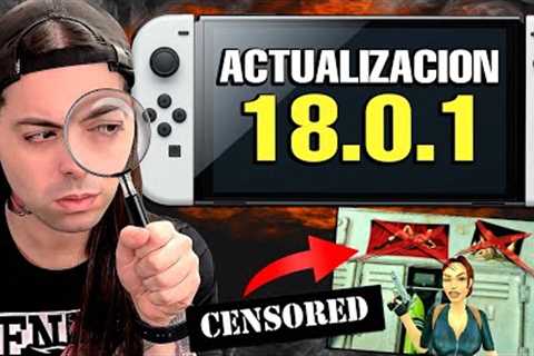 NINTENDO SWITCH se ACTUALIZA a 18.0.1 con ESTOS CAMBIOS | Tomb Raider 3 CENSURADO | Samus x Fortnite