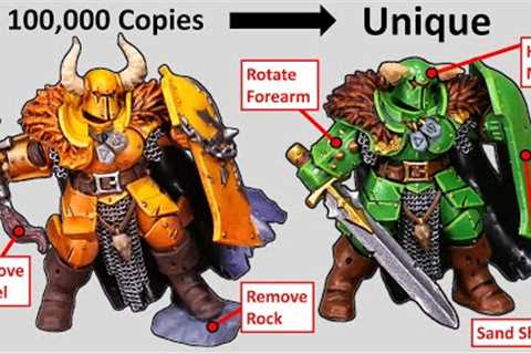 Kitbash Your Duplicates!  The Easiest Conversions for Extra Copies of Mono-Pose Miniatures