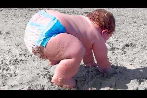 🔴 [LIVE] Top Funniest Babies On The Beach - Funny Videos || Just Laugh