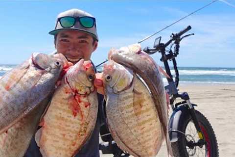 Secret Weapon Finally Pays Off - Old School Surf Fishing on the California Coast