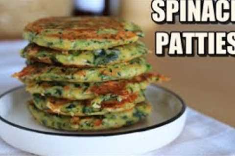 Spinach Patties - Good Healthy Recipe for Babies &amp; Toddlers