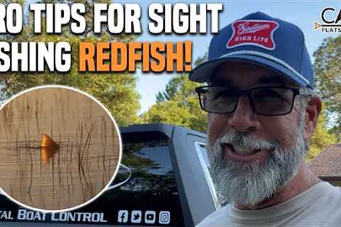 Pro Tips For Sight Fishing Redfish! | Flats Class YouTube