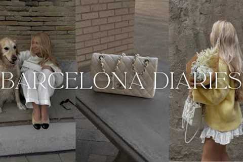 Barcelona Diaries: Taking Masha to the Beach, Unboxing a New Bag &amp; Playing Padel with Friends!