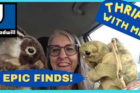 MOST EPIC FINDS EVER Thrifting at the Goodwill Bins Thrift With Me