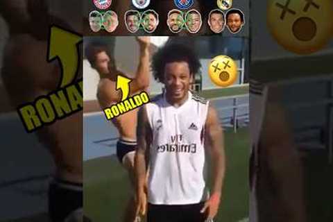 Football player duo water pranks