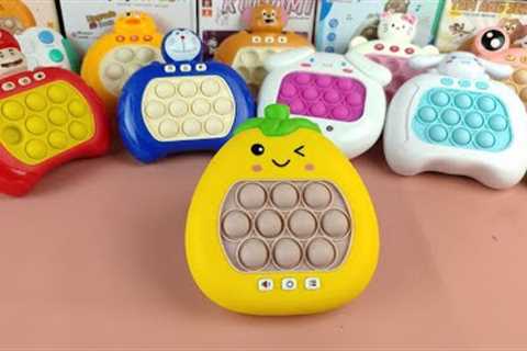 AMAZING TOYS UNBOXING AND REVIEW ASMR , HELLO KITTY, SANRIO, ELECTRONIC POP IT, FIDGET TOYS ASMR
