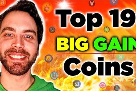 THESE 19 Crypto Coins Will PUMP 15x In 97 Days!? [BIG NEWS]
