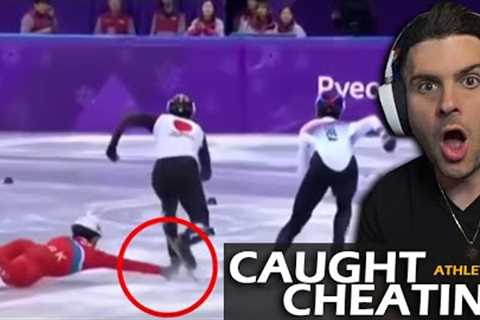 We react to athletes caught CHEATING in sports | Nagzz Reacts to BE AMAZED