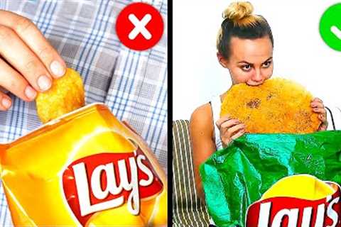 34 COOL HACKS WITH YOUR FAVORITE FOOD
