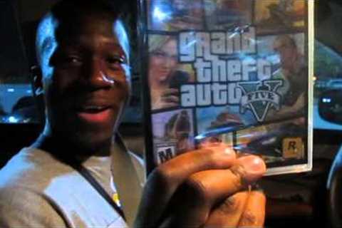 Grand Theft Auto 5 Midnight Release/Unboxing