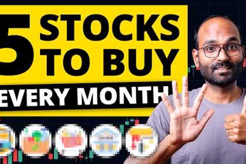 5 Stocks To Buy Now Every Month For Long Term | Best Stocks For SIP | Your Everyday Guide