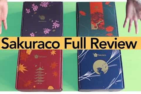 Sakuraco Review: 4 Subscription Box Unboxing + Promo Code