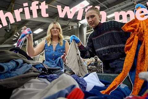 come thrift with me at the GOODWILL OUTLET! everything UNDER $2 + thrifting my pinterest!