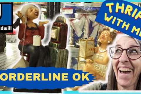 THIS IS BORDELINE OK Las Vegas Thrifting at Goodwill Thrift With Me