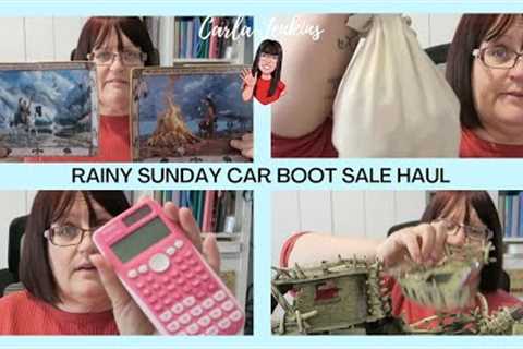 MONDAY CAR BOOT SALE HAUL FROM SUNDAY | Carla Jenkins