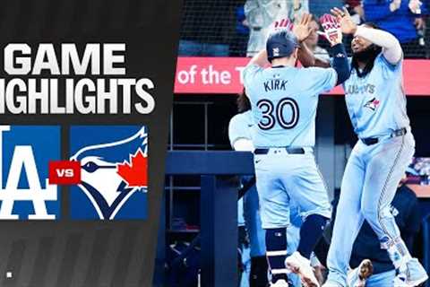 Dodgers vs. Blue Jays Game Highlights (4/28/24) | MLB Highlights