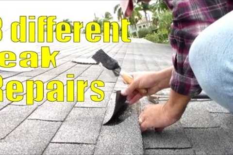 Repair Leaking Roof in Asphalt Shingles - Protruding Nails