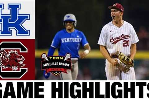 #4 Kentucky vs South Carolina Highlights [GAME 3] | NCAA Baseball Highlights | 2024 College Baseball