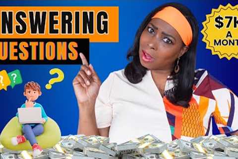 13 FREE Websites That Will Pay You To Answer Questions: Up To US$7,000 A Month