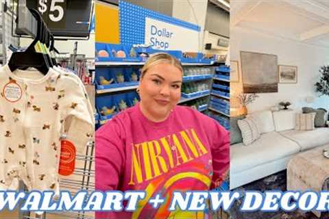 SHOPPING AT WALMART + NEW AMAZON DECOR FINDS! VLOG