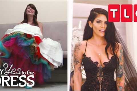Kleinfeld’s Most Colorful Dresses | Say Yes to the Dress | TLC