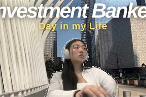 Day in my Life as an Investment Banker in NYC | morning routine, work in office, 14 hour work day...