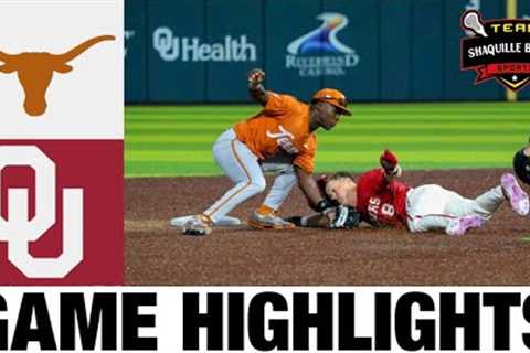 Texas vs #18 Oklahoma Highlights [GAME 3] | NCAA Baseball Highlights | 2024 College Baseball