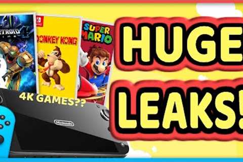 New Nintendo Switch Leaks Appear!| New Joycons, Specs + Metroid, Mario &amp; MORE IN 4k?!