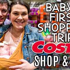 Costco Grocery Shop & Haul | Baby's First Trip to Costco