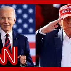 New CNN poll shows where Trump and Biden stand in race for president