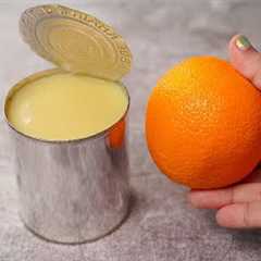 If you have condensed milk and orange at home, then try this easy delicious and simple recipe.