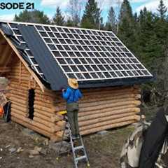 Winter Log Cabin Build on Off-Grid Homestead |EP21|