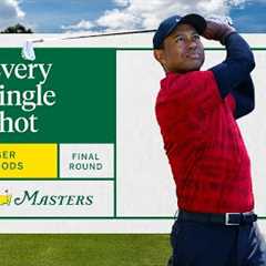 Tiger Woods' Final Round | Every Single Shot | The Masters