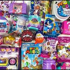 ASMR UNBOXING 31 Blind Bags!! LOL Surprise ! Toys Min Brands ! Barbie ! NO Talking