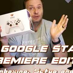 Google Stadia Premiere Edition - Unbox, Setup and Playing Games!