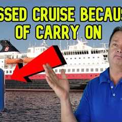 DON'T MISS YOUR CRUISE BY DOING THIS