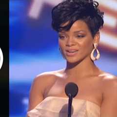 Rihanna Wins Favorite Pop/Rock Female Artist - AMA 2008