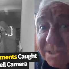 The BEST Moments Picked Up By Doorbell Cameras | Funny CCTV Videos