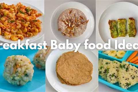 6 Breakfast Recipes For Babies, kids and toddlers(6 months - 3 year) | weight gaining recipes