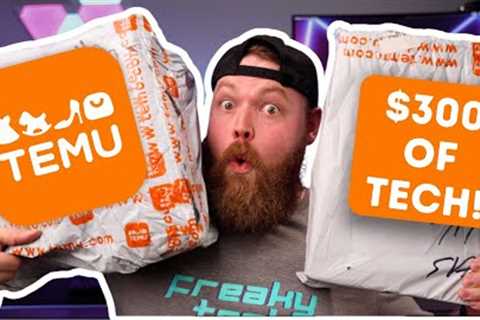 Even MORE USEFUL Temu Tech Haul! Part 3 - Useful Tech Products, Gadgets, EDC, and More!