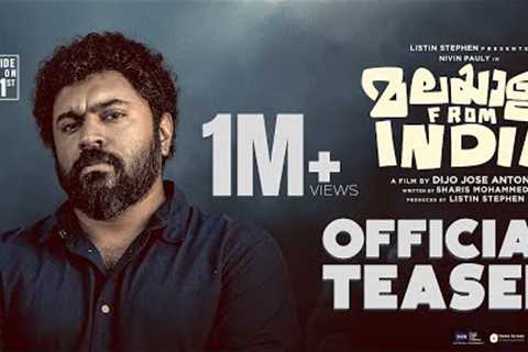 Malayalee From India Official Teaser | Dijo Jose Antony | Nivin Pauly | Listin Stephen