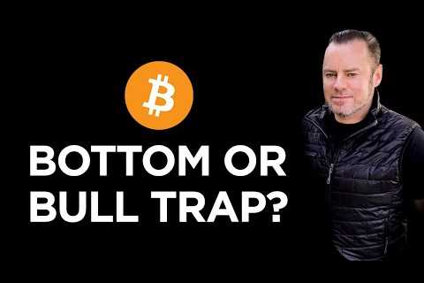 📉 Bitcoin Bottom in or Bull Trap? 📈
