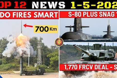 Indian Defence Updates : DRDO Tests SMART Missile,1770 FRCV Deal,S-80 Plus Snag,Robotic Mules Army