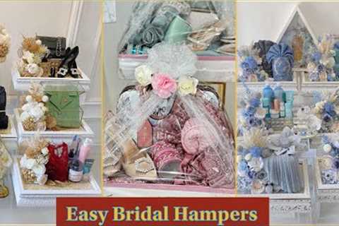 WEDDING|| How to Make Hamper boxes at Home || Bridal Hampers packing