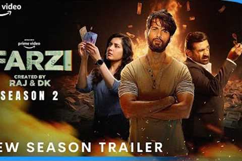 FARZI: Season 2 - Trailer | Raj &amp; DK | Shahid Kapoor | Vijay Sethupathi | Manoj Bajpayee | Raj..