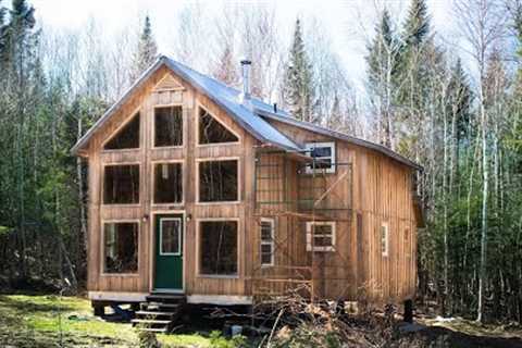 Cabin Build TIMELASPE (Off-Grid Canada)
