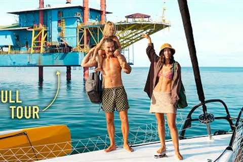 72 Hours at the World’s BEST Dive Resort! (Converted Oil Rig)