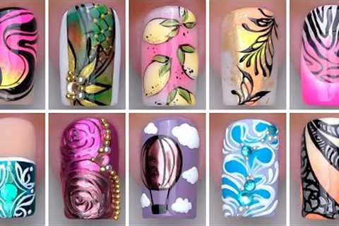 Beauty Nail Art Designs 2024 At Home | New Nails Art Ideas Compilation | Nails Inspiration