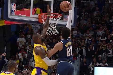Jamal Murray just POSTERIZES LeBron James 😱