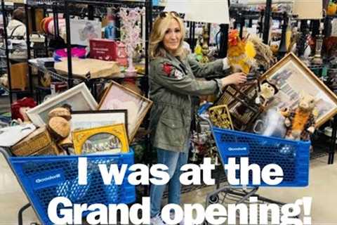 OFF THE CHARTS AMAZING STUFF! ~ Grand Opening Goodwill shelves were PACKED!